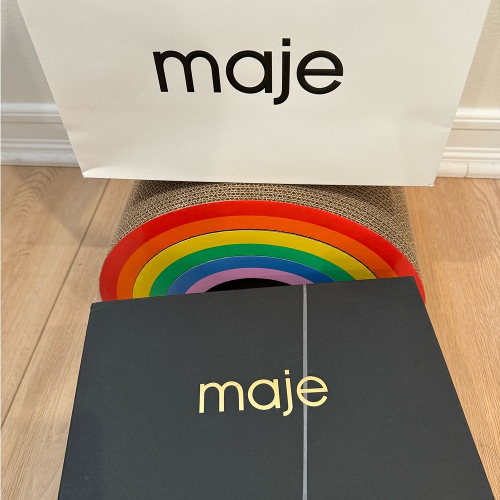 Maje Multicolore Funga Gradient NWT Athletic Shoes - Picture 4 of 5
